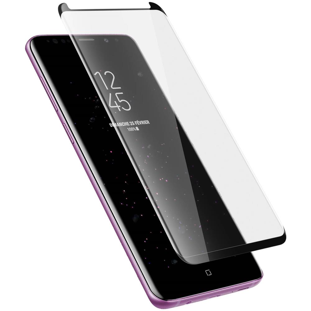 Pellicola Galaxy S9 Plus Vetro Temperato Salvadisplay Antigraffio - Bordi Neri - Foto 2