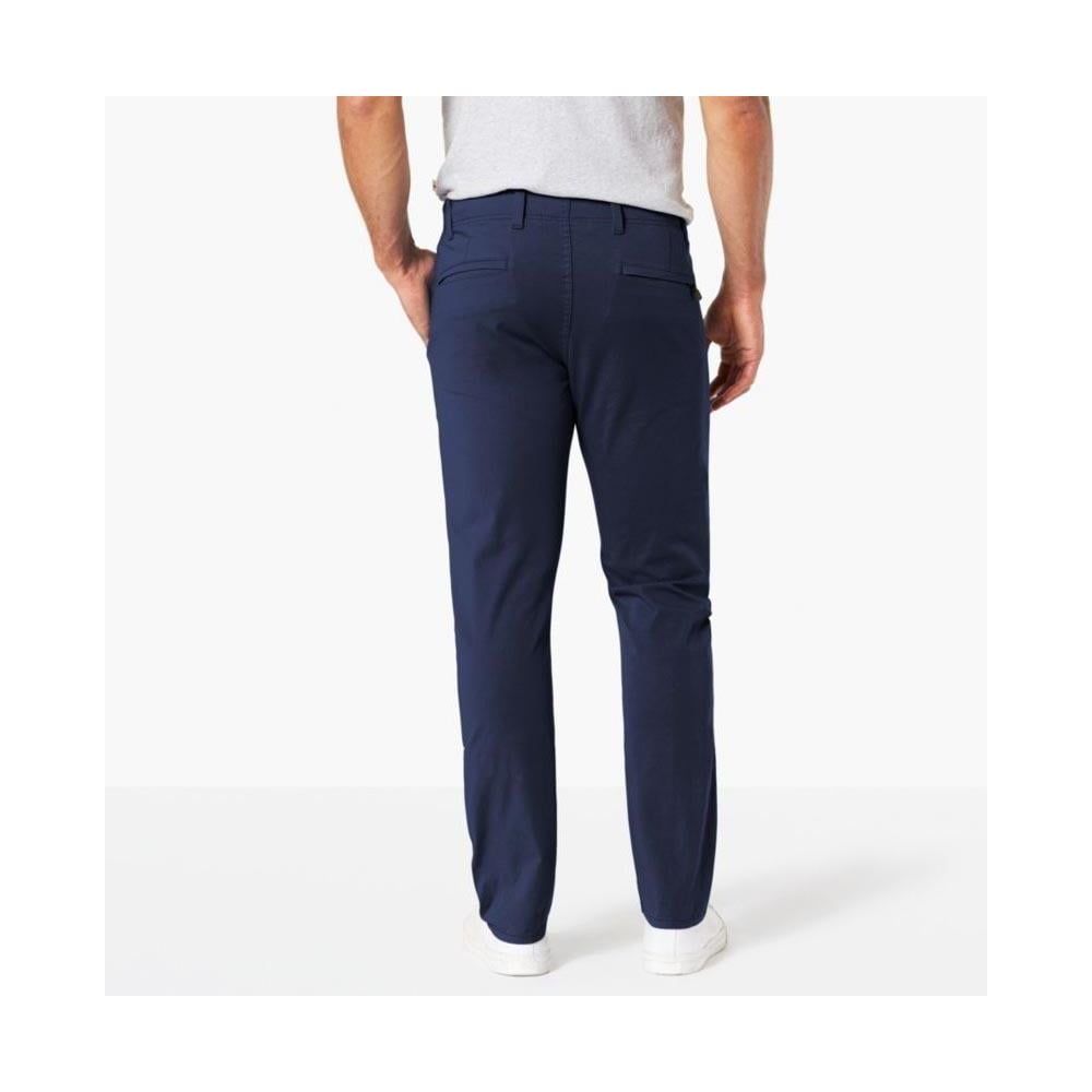 Pantaloni Dockers Alpha Khaki Smart 360 Flex Skinny L30 Abbigliamento Uomo W33-l30 - Foto 2