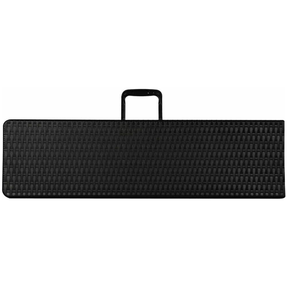 Panca Pieghevole Con Effetto Vimini Nera Fp160r - Foto 4