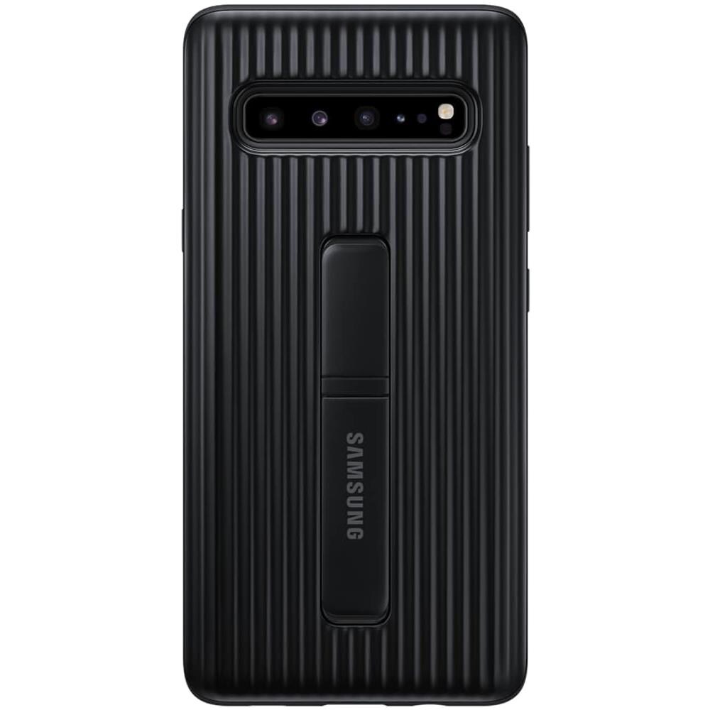 Custodia Standing Cover Ef-rg977cbegww Per Galaxy S10 5g G977 Nero - Foto 4