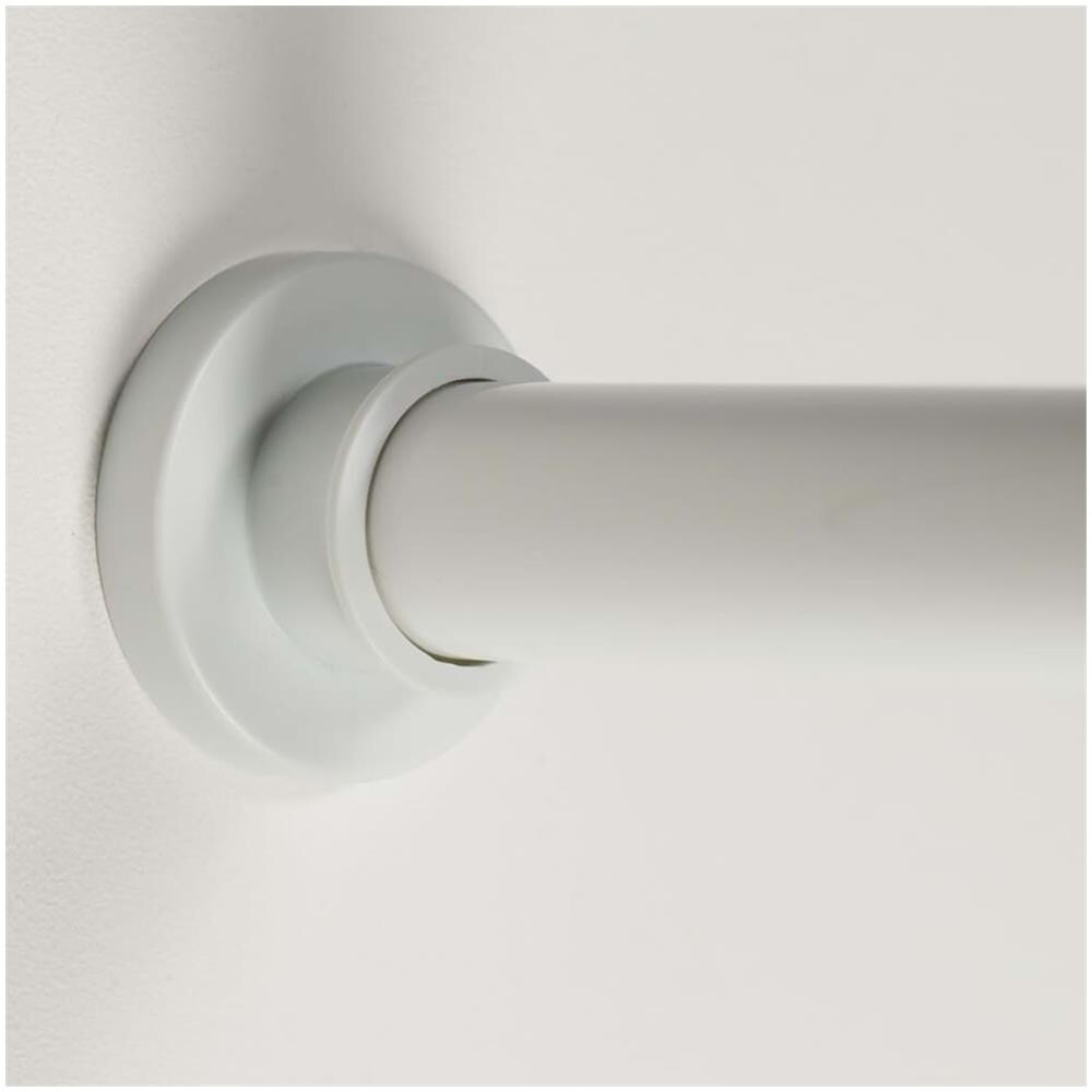 Set Barra Angolare per Tenda Doccia 90x90 cm Bianca - Foto 2