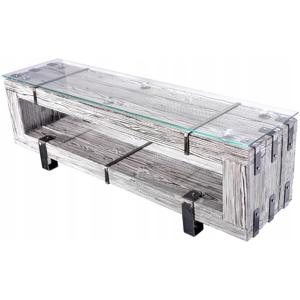 Mobile Tv Lbw (160 Cm, Bianco) Boryslaw Basso Tavolo Tv Mobiletto Porta Tv Sospeso - Foto 1