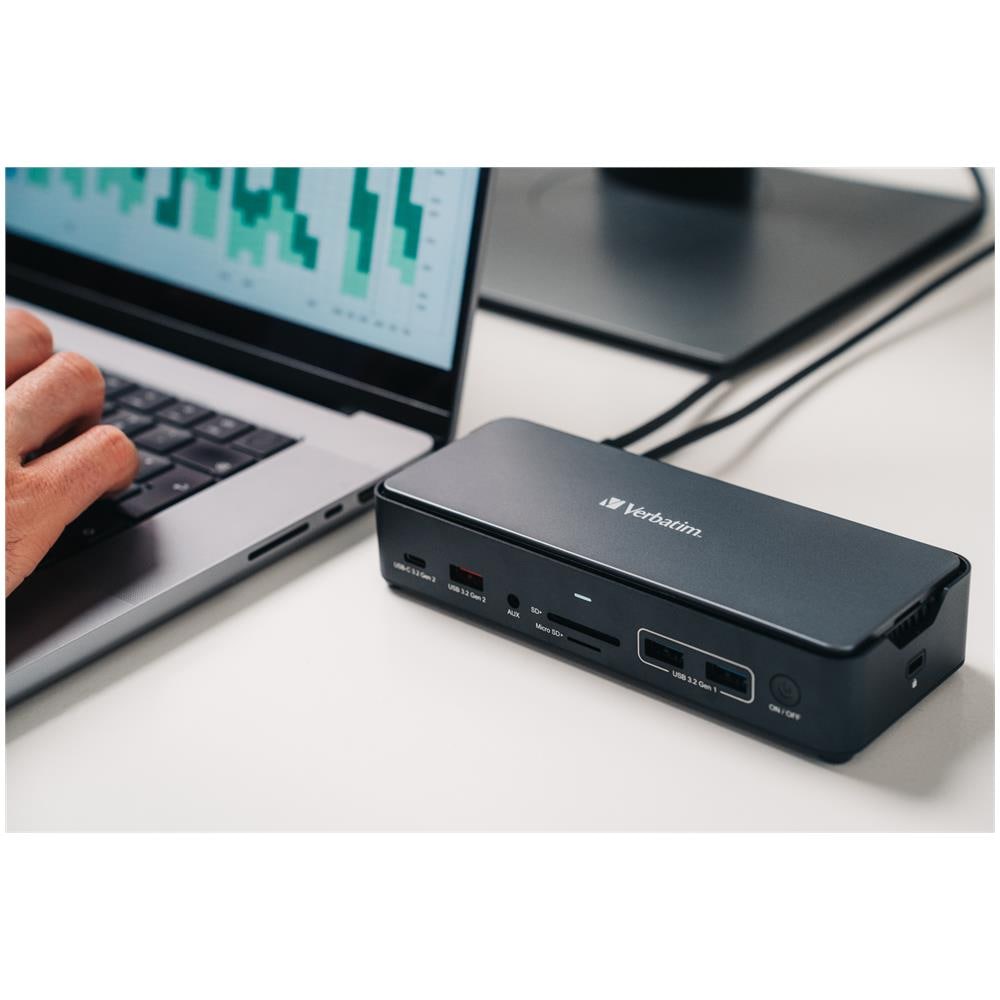 CDS-15S Cablato USB 3.2 Gen 1 (3.1 Gen 1) Type-C Nero, Grigio - Foto 6