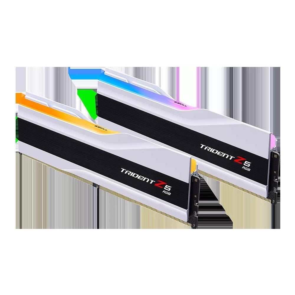 Memoria Dimm Trident Z5 RGB 48 GB (2x 24 GB) DDR5 8000 MHz CL 40 Colore Bianco / Nero - Foto 2
