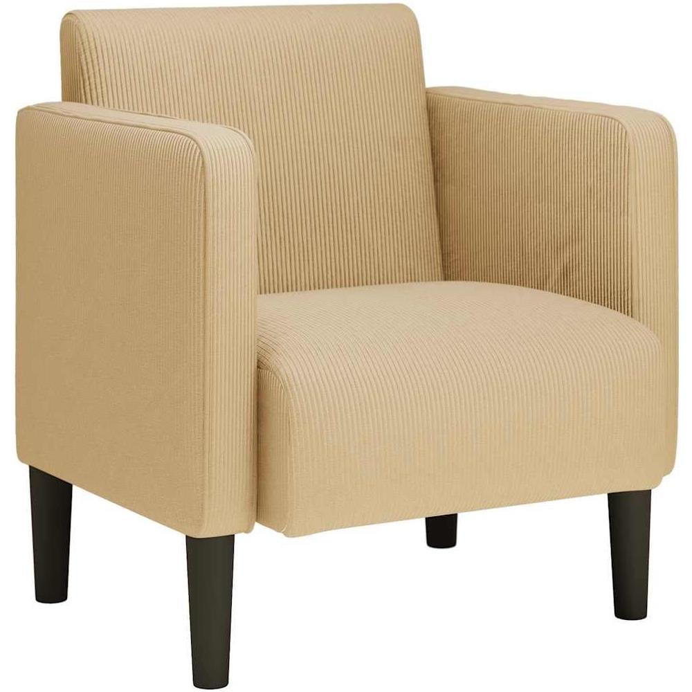 Divano Sedia con Braccioli Verde Chiaro Grigio 54 cm Tessuto - Foto 1