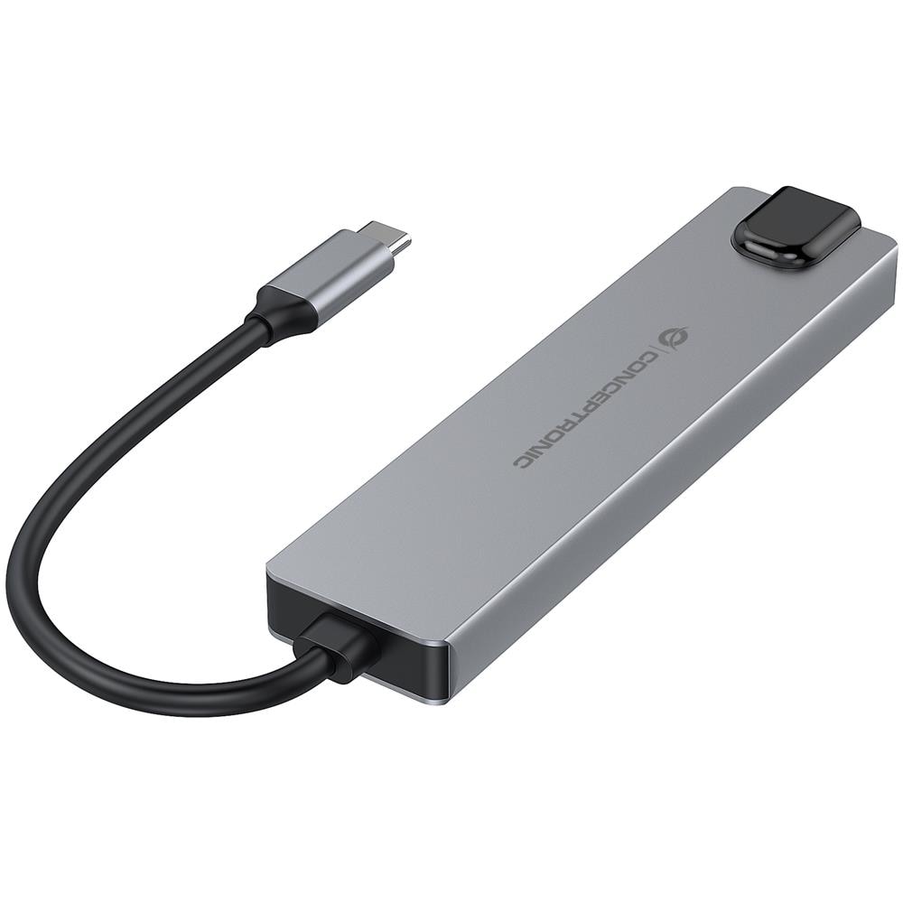 DONN29G Replicatore di Porte e Docking Station Per Laptop Cablato USB 3.2 Gen 2 (3.1 Gen 2) Type-C Grigio - Foto 2