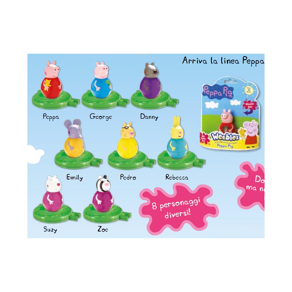 Peppa Pig - Weebles - Personaggio Sempre In Piedi - Foto 2