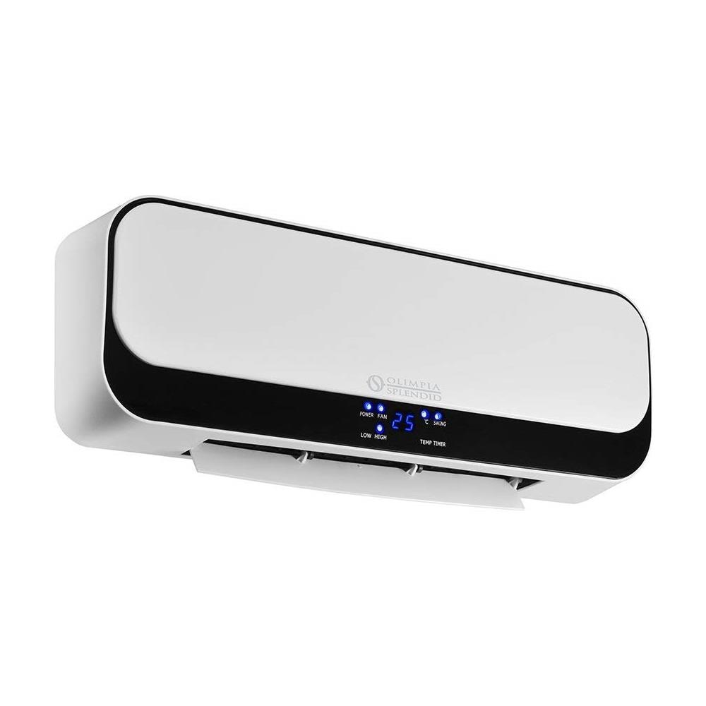 Caldo Up Termoventilatore Ceramico da Parete con Timer Potenza 2000 W Colore Bianco - Foto 1
