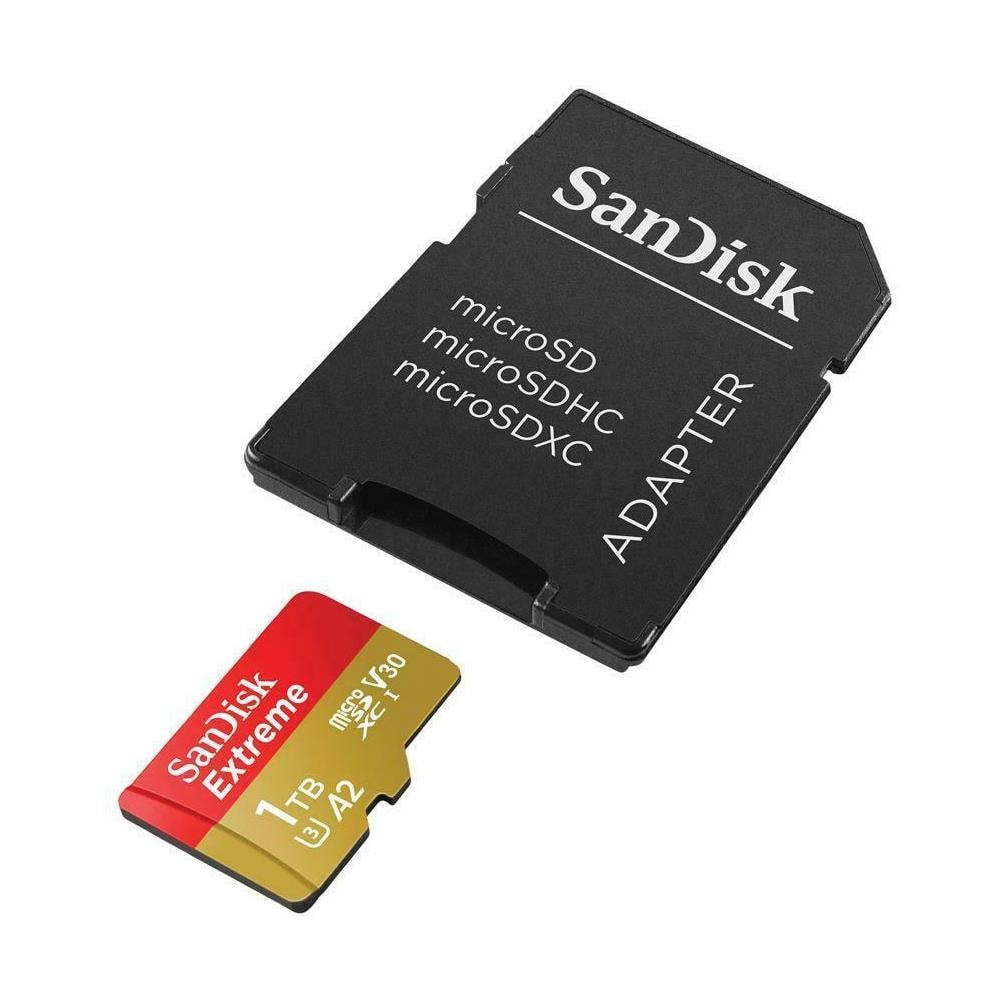 Scheda di Memoria microSDXC Extreme 1 TB UHS-I di Classe 10 Velocità 160 MB / s con Adattatore - Foto 3