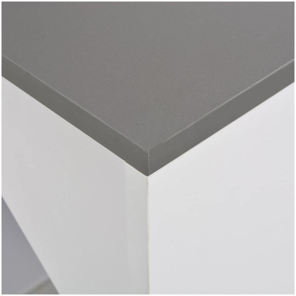 Tavolo da Bar con Mobiletto Bianco 115x59x200 cm - Foto 2