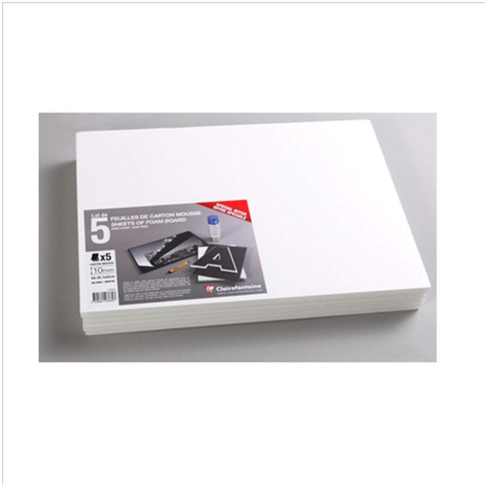 193669c Lotto Carton Mousse, 41.8 X 29.7 X 5 Cm, Bianco - Foto 1