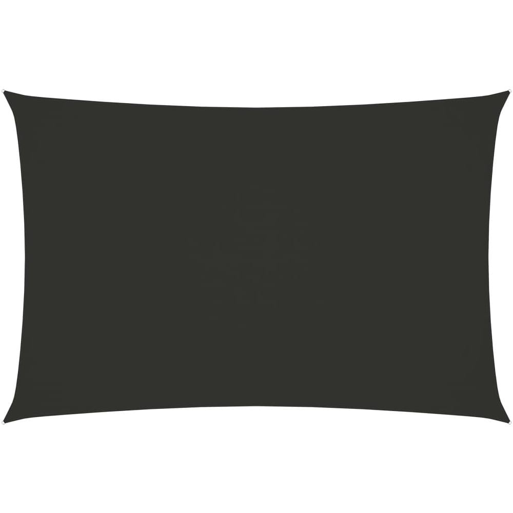 Parasole a Vela Oxford Rettangolare 5x7 m Antracite - Foto 1