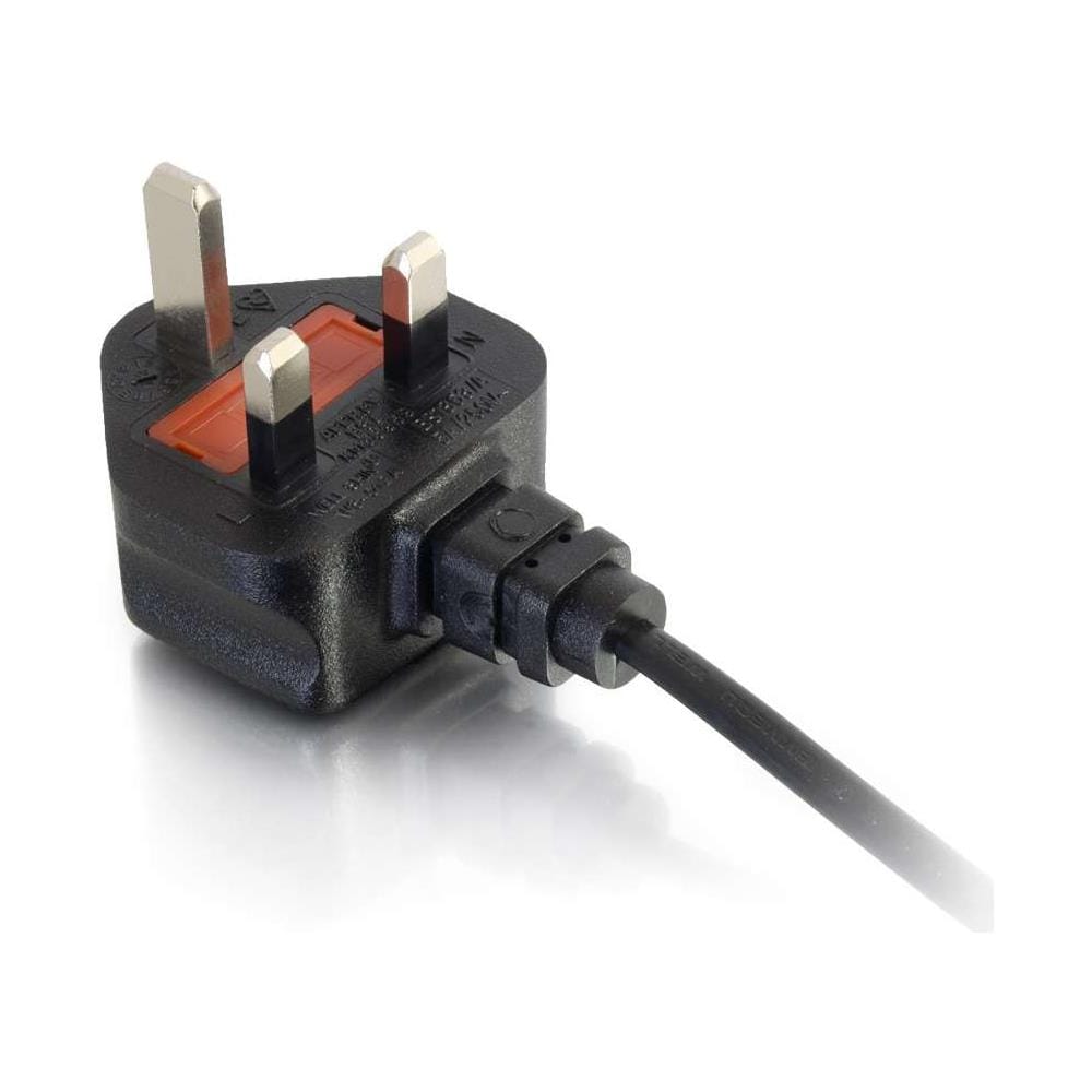 80601, Power plug type G, C5 coupler, Maschio / maschio, 250V, 3A, 181g - Foto 5