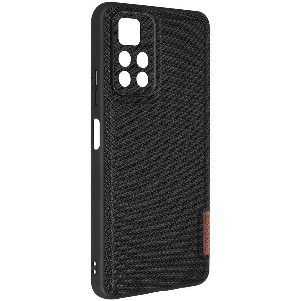 Cover Xiaomi Poco M4 Pro 5g Tessuto Fino Nera - Foto 2