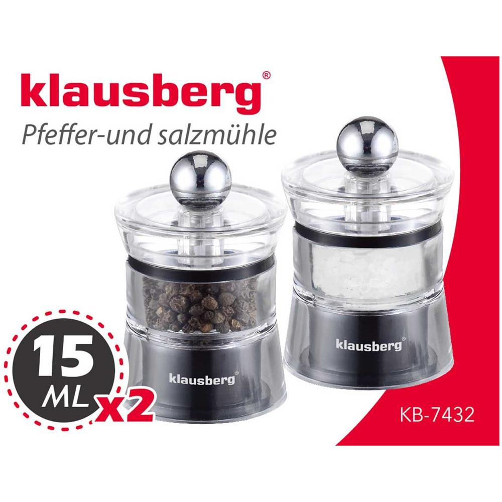 Kb-7432 Insieme Di Macinature Per Pepe E Sale - Foto 2