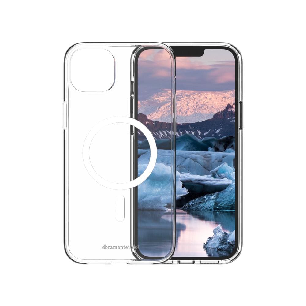ICELAND PRO - CUSTODIA PER IPHONE 14 PLUS IN 100 PLASTICA RICICLATA - TRASPARENTE - Foto 1