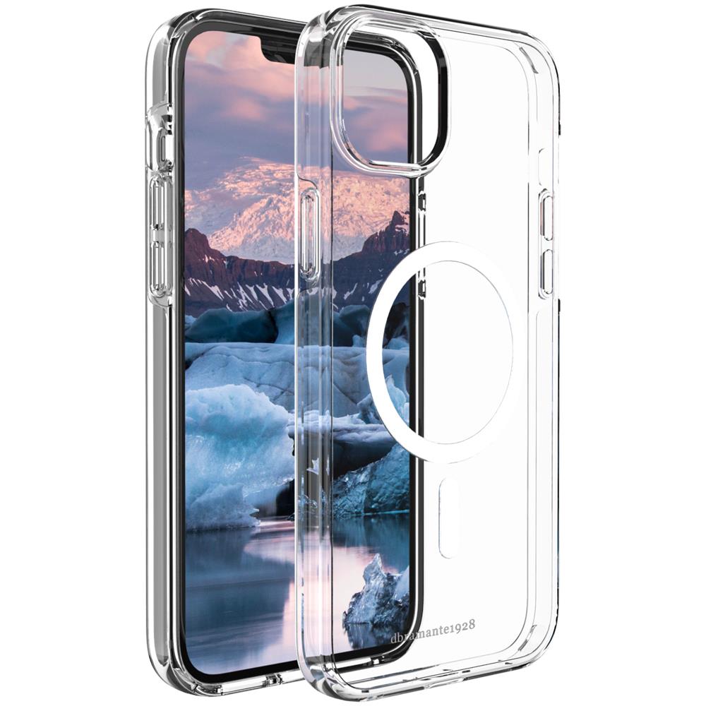ICELAND PRO - CUSTODIA PER IPHONE 14 PLUS IN 100 PLASTICA RICICLATA - TRASPARENTE - Foto 2
