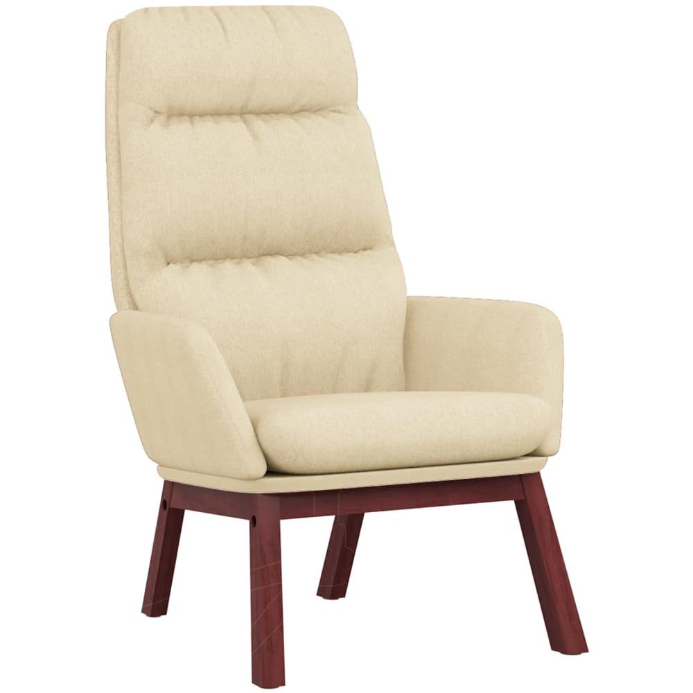 Sedia Relax Crema In Tessuto - Foto 2