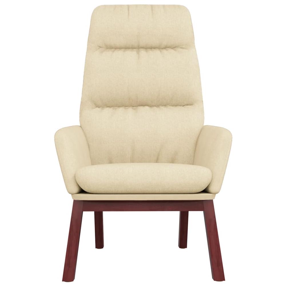 Sedia Relax Crema In Tessuto - Foto 4