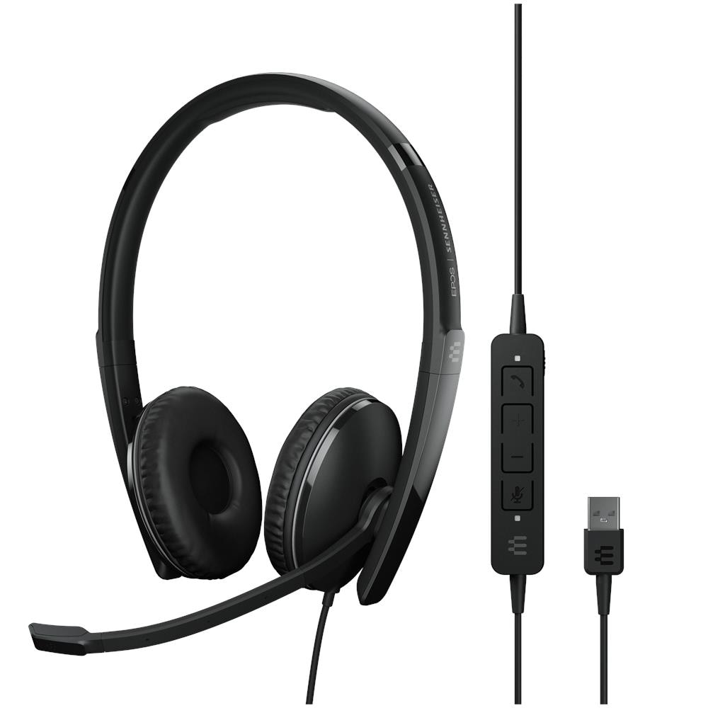 SENNHEISER ADAPT 160 ANC USB Auricolare Cablato A Padiglione Ufficio USB tipo A Nero - Foto 1