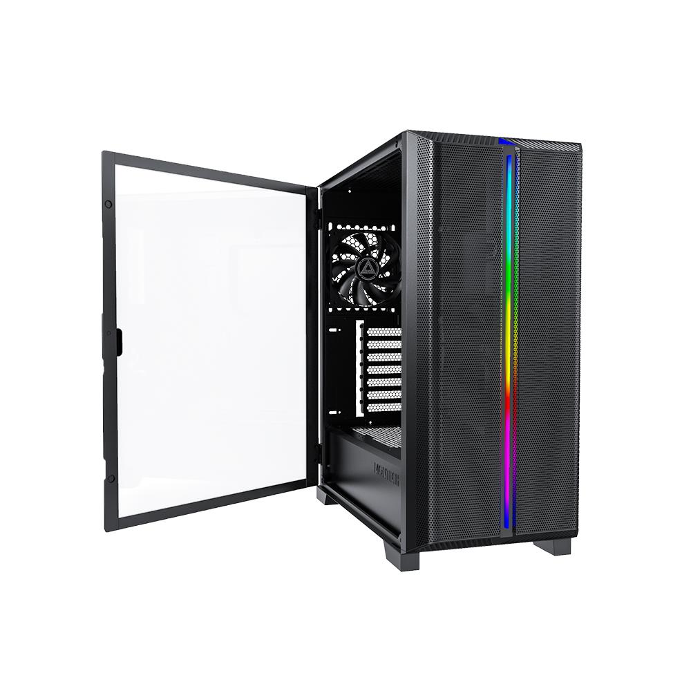 Case SKY ONE Midi Tower micro ATX, Mini-ITX 3 Porte USB 3.2 Colore Nero (Finestrato) - Foto 6