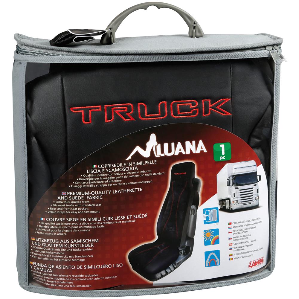 Coprisedile Camion Luana Rosso / nero - Foto 4