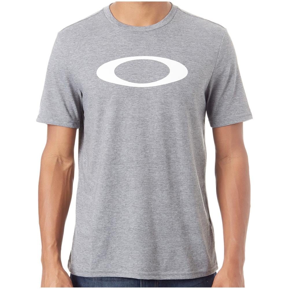T-shirt Oakley O-bold Ellipse Grigio Heather Grigio (m, Grigio)  - Foto 4