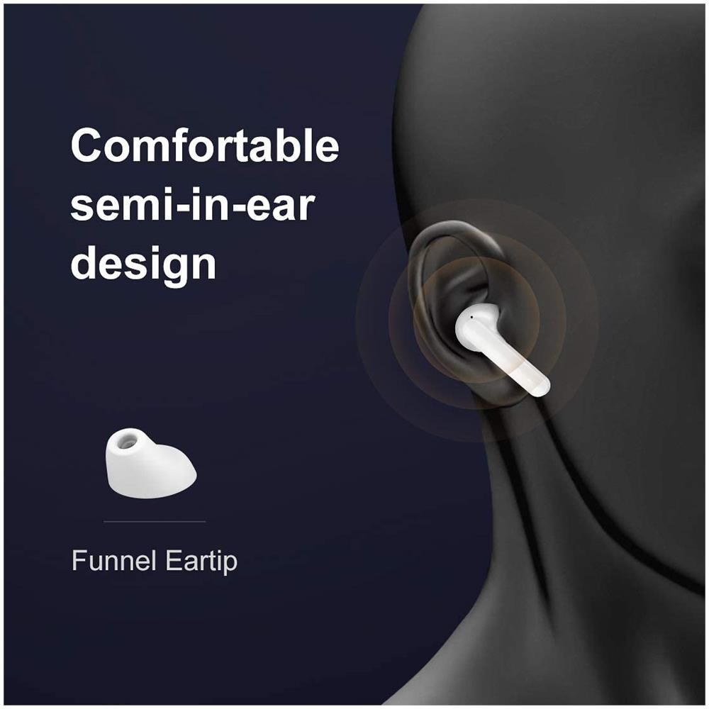 AIYAMAYA - Auricolari Wireless Qcy T3 True Con Custodia Di Ricarica Cuffie  Bluetooth Tws 5.0 Compatibili Con Iphone Android E Altri Smartphone Di  Punta Bianchi - ePRICE