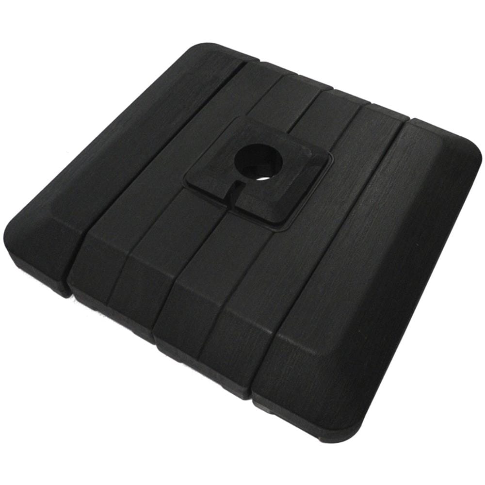 VIDAXL - Base Per Parasole Quadrata In Poliresina 12 Kg Bronzo - ePRICE