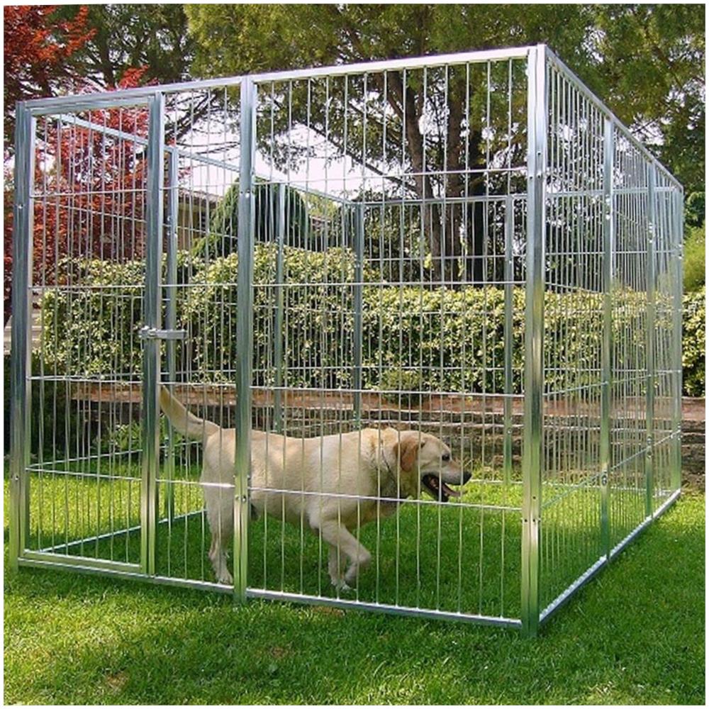 Box Per Cani Singolo Da Esterno Recinzione In Rete Zincatura Elettrolitica Dimensioni 300 X 200 X H 180 Cm - Foto 4