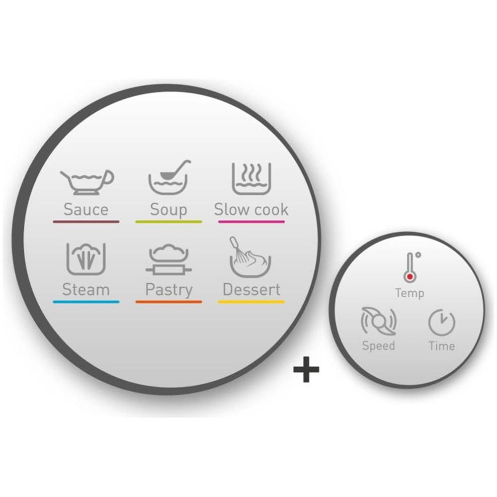 Robot da Cucina MOUHF80CB10 Capacità 4.5 L Potenza 1550 W Colore Bianco  - Foto 5