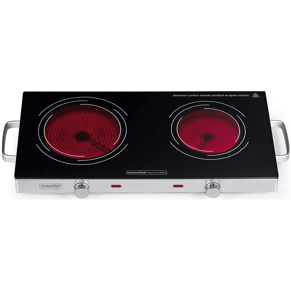 Fornello In Ceramica 2 Fuochi 2800w - Kcppv2800 - Foto 4