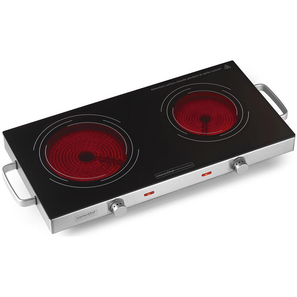 Fornello In Ceramica 2 Fuochi 2800w - Kcppv2800 - Foto 1