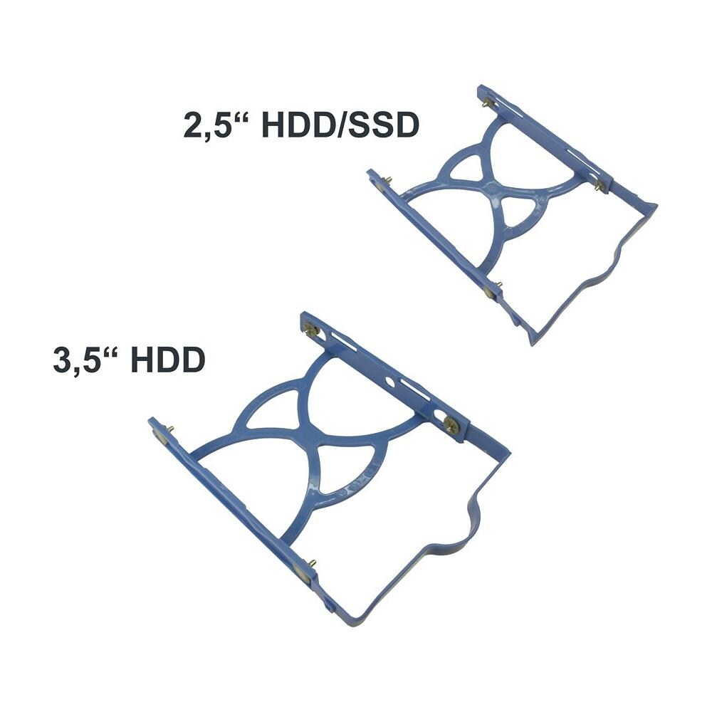 IT-502, Desktop, PC, Alto, Mini-ITX, uATX, 1U, Nero - Foto 12