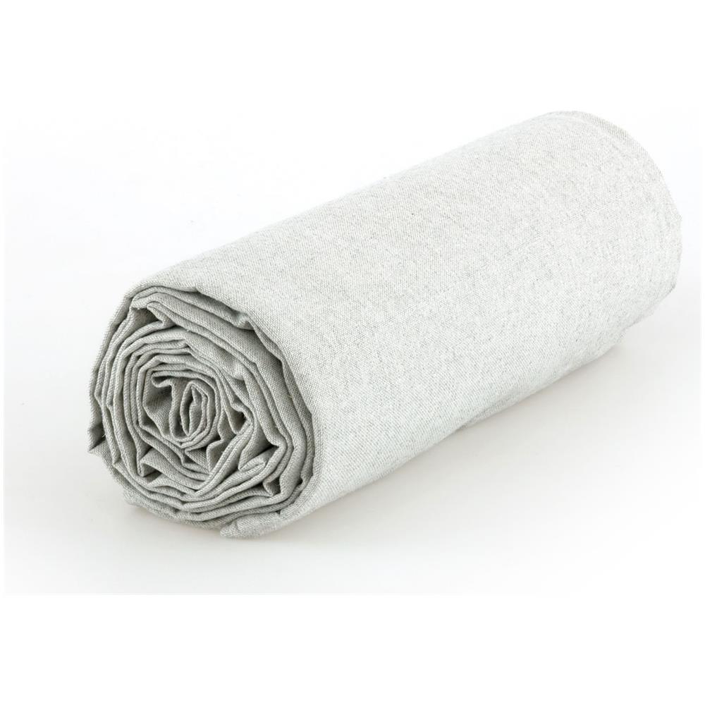 Telo Arredo Granfoulard Copritutto Cotone Made Italy Vari Disegni Arredatutto Copriletto Multiuso 2 Piazze Prezioso Grigio - Foto 1