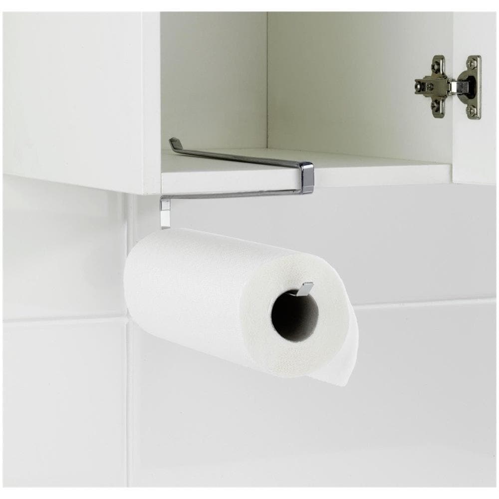 Portarotolo, In Acciaio, Cromato, - Foto 2