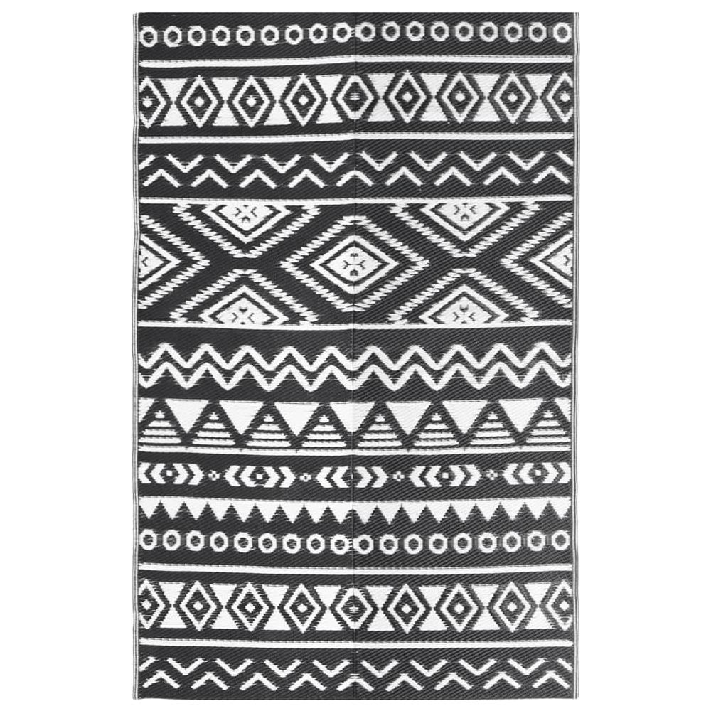 Tappeto Da Esterni Nero 120x180 Cm In Pp - Foto 1