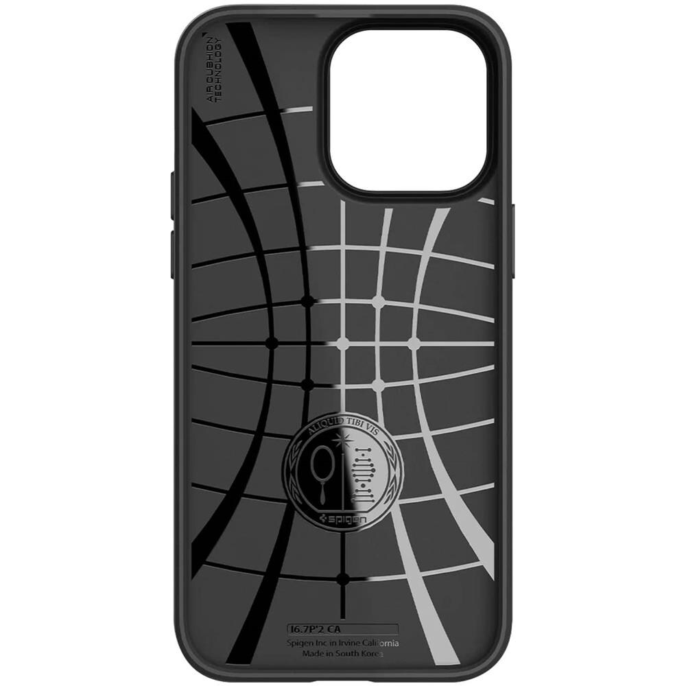 Cover Anti-shock Iphone 14 Pro Max Striature In Rilievo Spigen Core Armor Nera - Foto 1