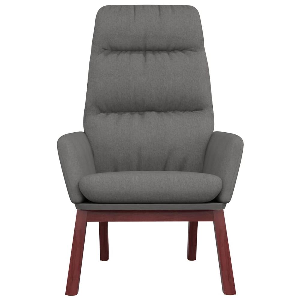 Poltrona Relax Grigio Chiaro In Tessuto - Foto 3