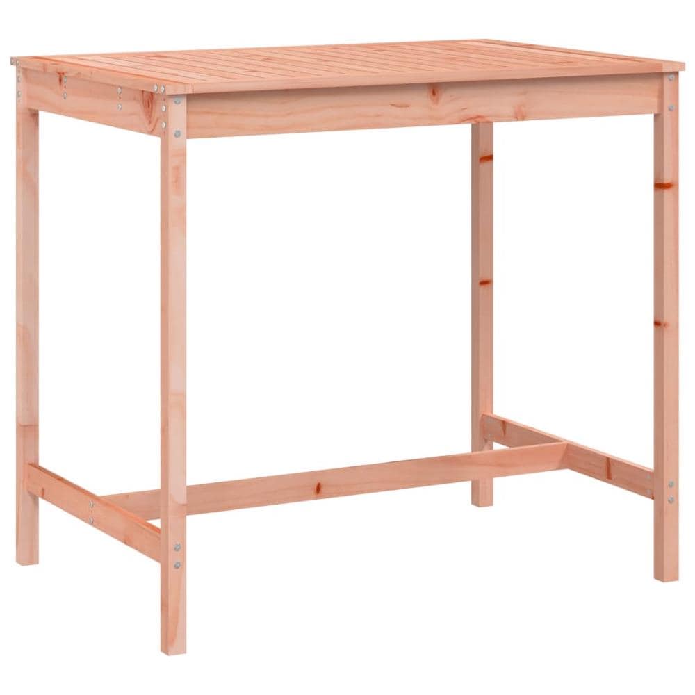 Tavolo Da Giardino 121x82,5x110cm In Legno Massello Di Douglas - Foto 1