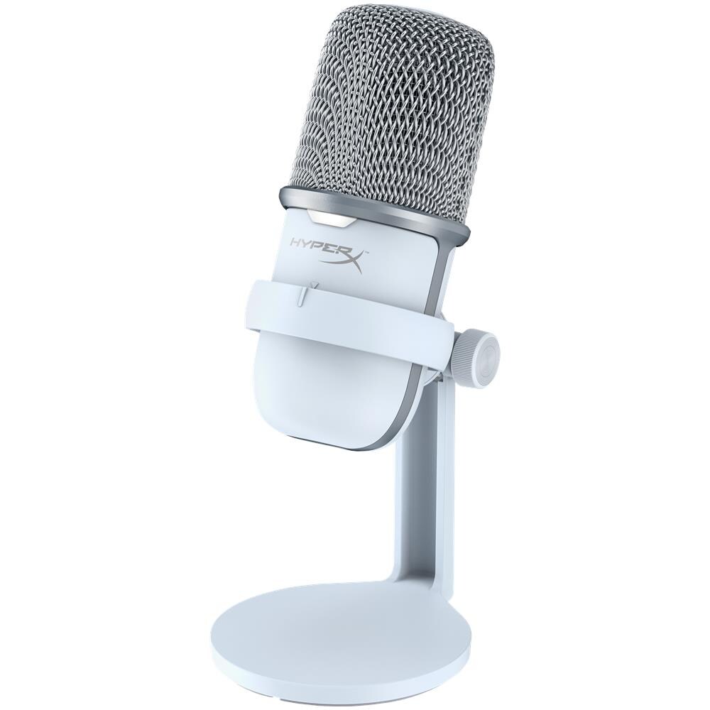 HyperX SoloCast - USB Microphone (White) Bianco Microfono per console di gioco - Foto 2