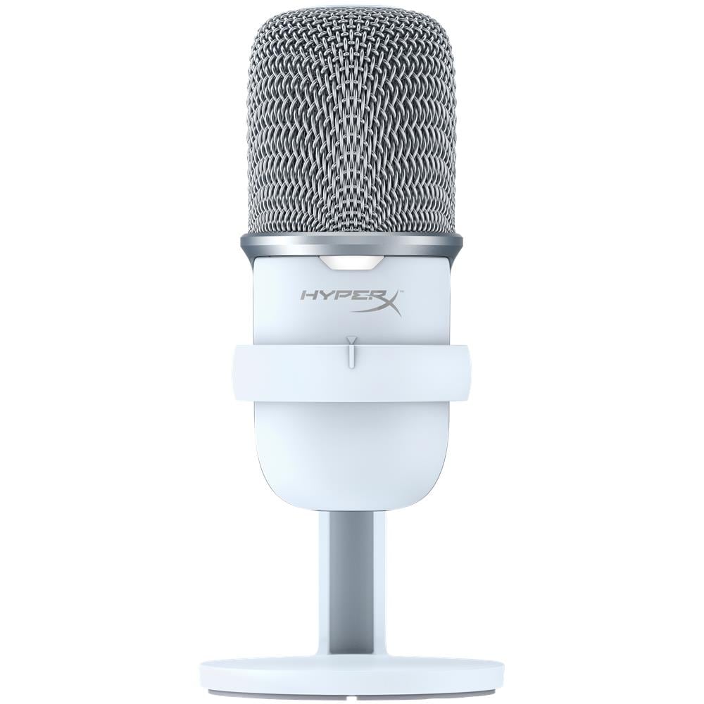HyperX SoloCast - USB Microphone (White) Bianco Microfono per console di gioco - Foto 1