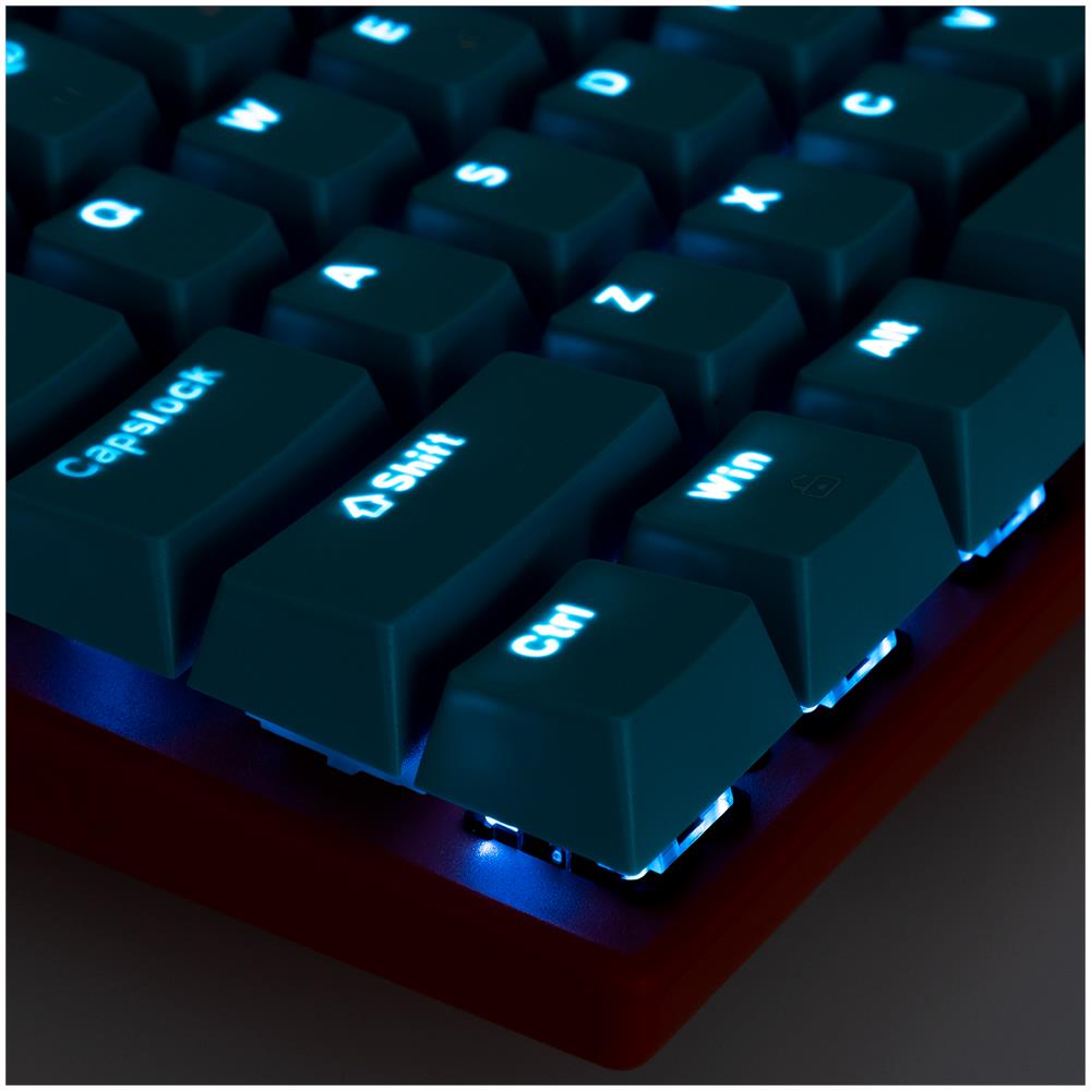 Tastiera USB DBPCKEYGO  (Layout QWERTY) Colore Blu, Arancione - Foto 2