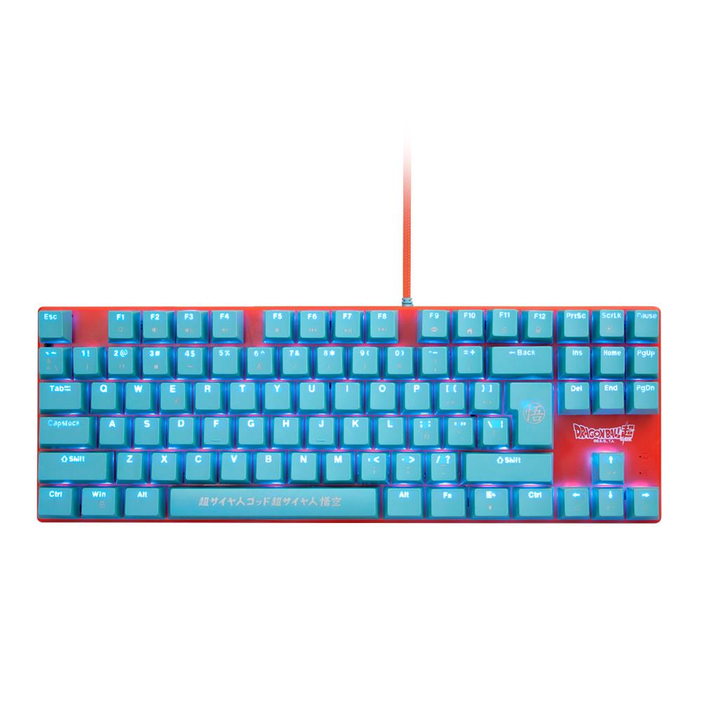 Tastiera USB DBPCKEYGO  (Layout QWERTY) Colore Blu, Arancione - Foto 1