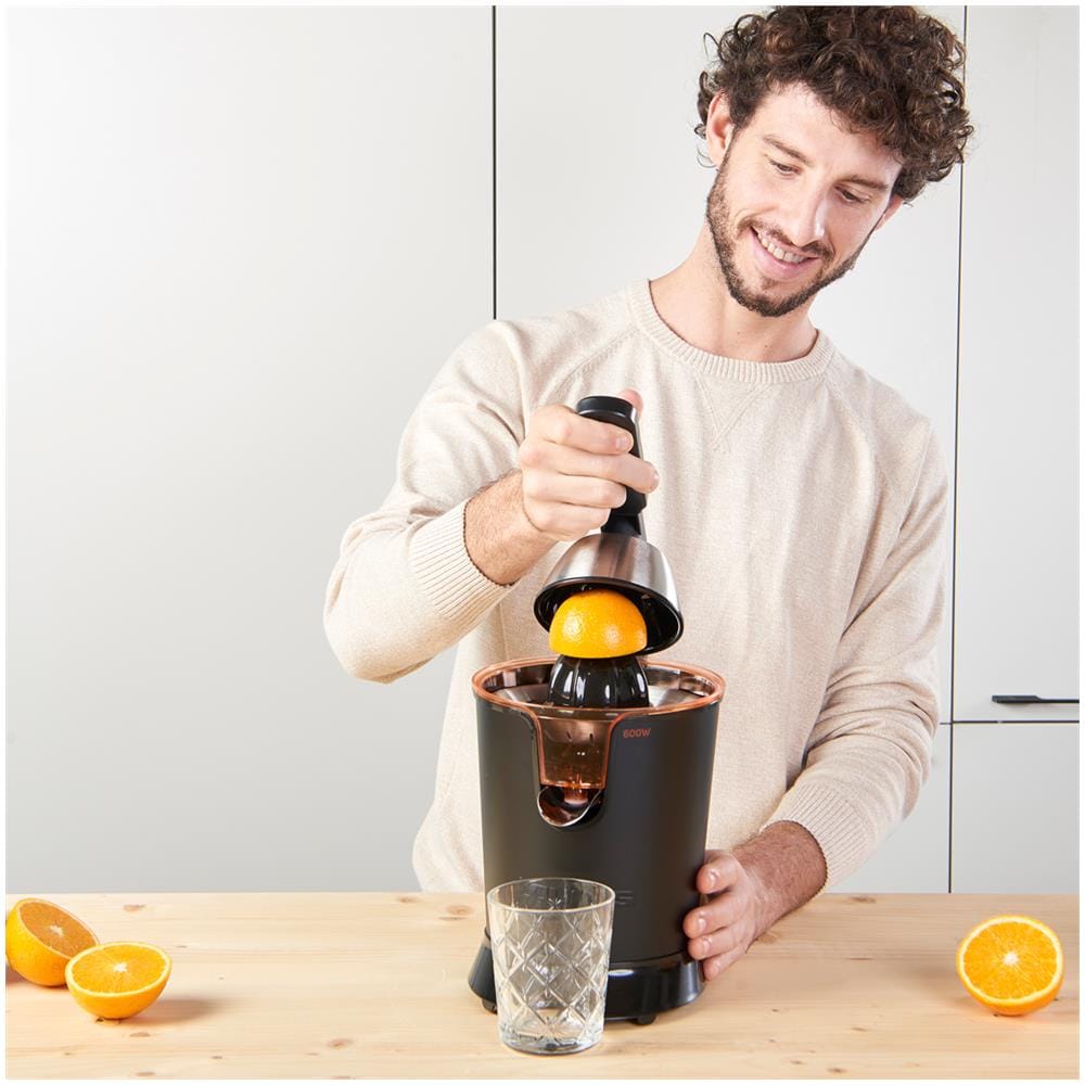 Easy Press 600 Centrifuga spremiagrumi 600 W Nero, Marrone - Foto 13