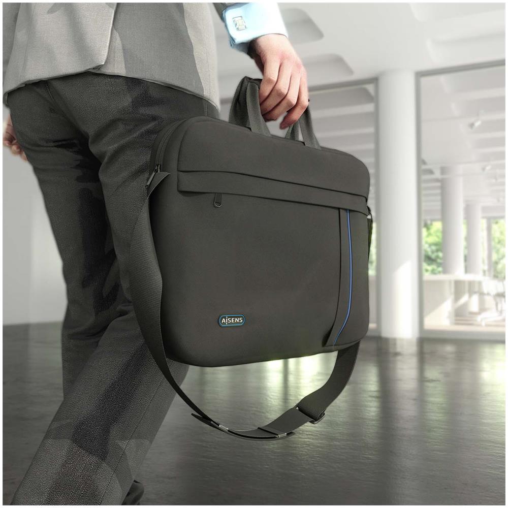 ASBG-BC020-BK borsa per laptop 39,6 cm (15.6") Valigetta ventiquattrore Nero - Foto 6