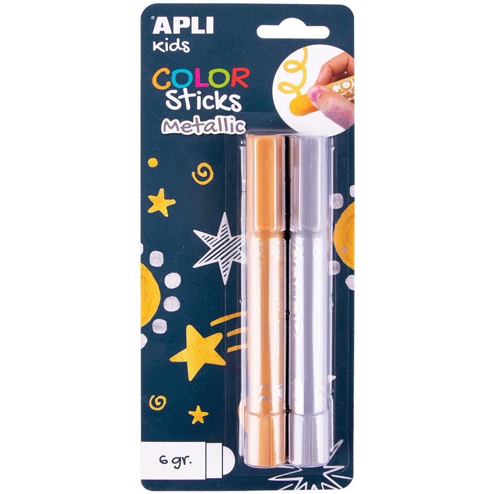 Color Sticks Oro, Argento 2 pz - Foto 1