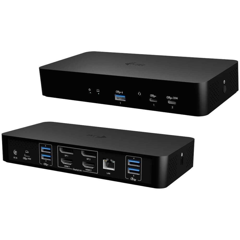 Universal Intelligent Dual Display Docking Station + Power Delivery 100W - Foto 1