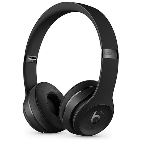 Beats by Dre Cuffie Solo3 Wireless Bluetooth 4.0 Autonomia Fino a 40 Ore Colore Nero