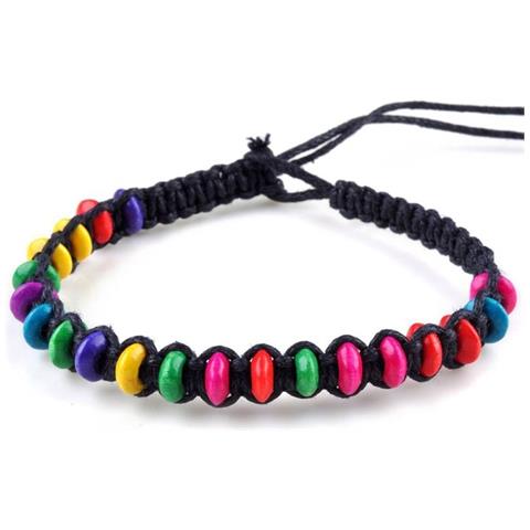 Braccialetto LGBTQ Ally: Braccialetto Intrecciato Con Bandiera Arcobaleno Dell'orgoglio - Italia - Foto 9